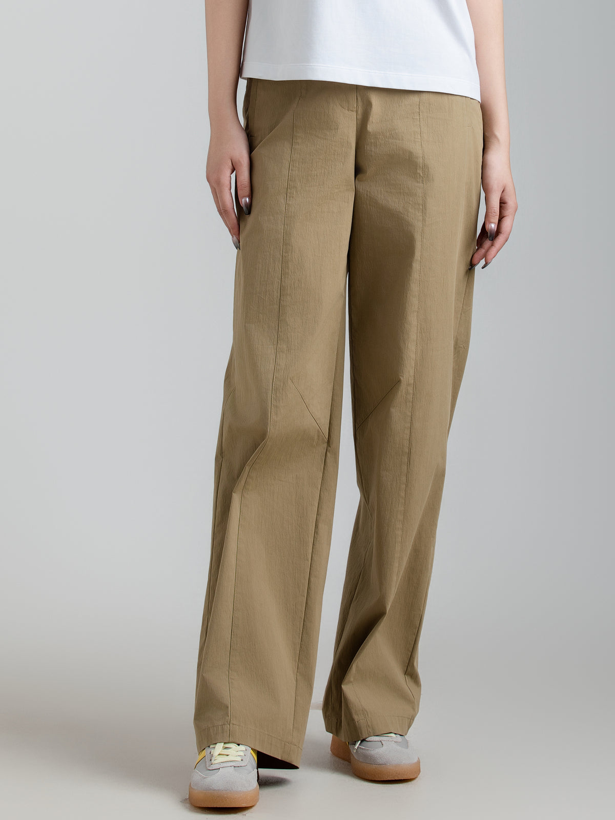 COTTON STRAIGHT LEG CARGO PANTS