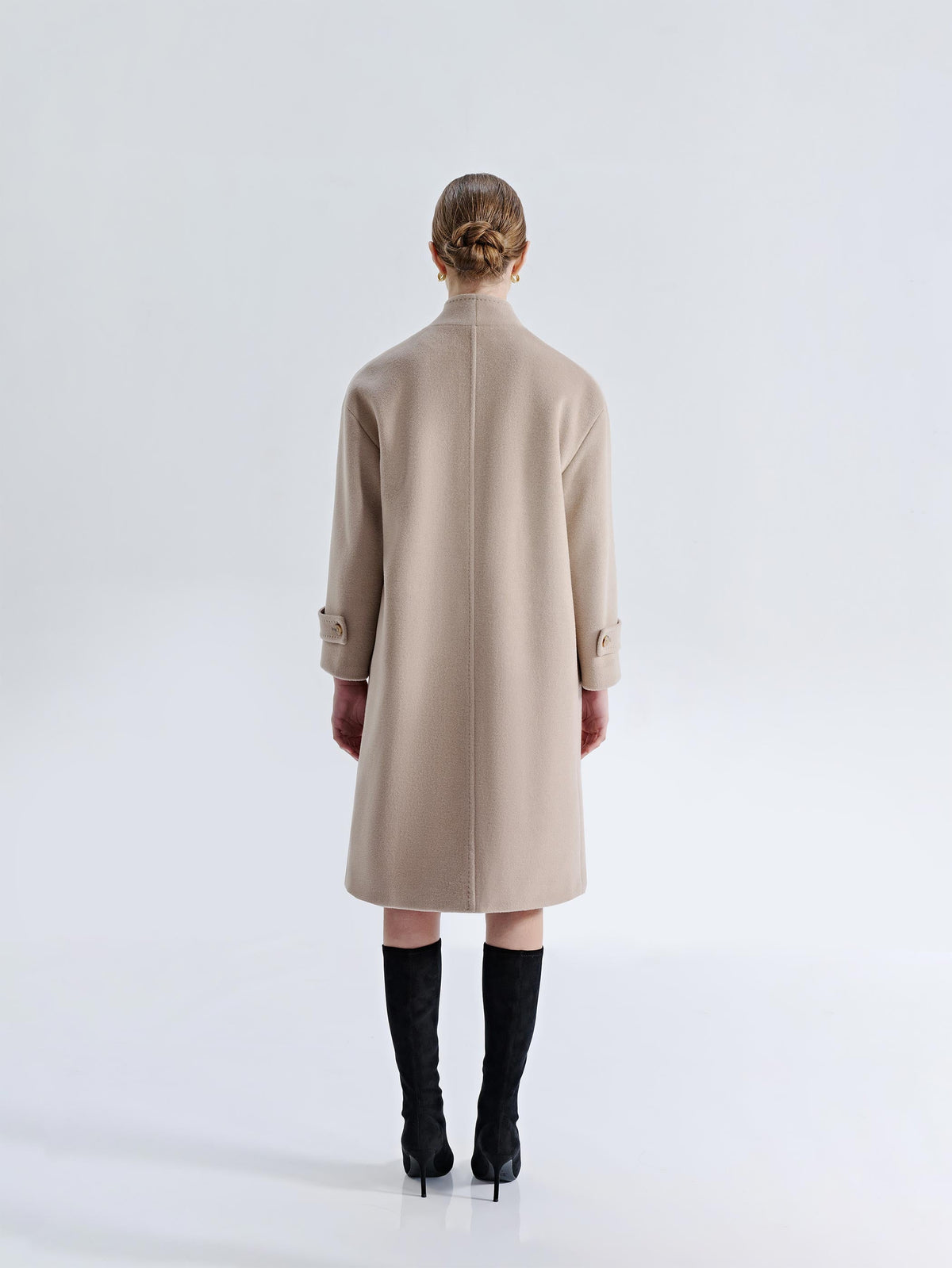 RELAX COLLARLESS COAT