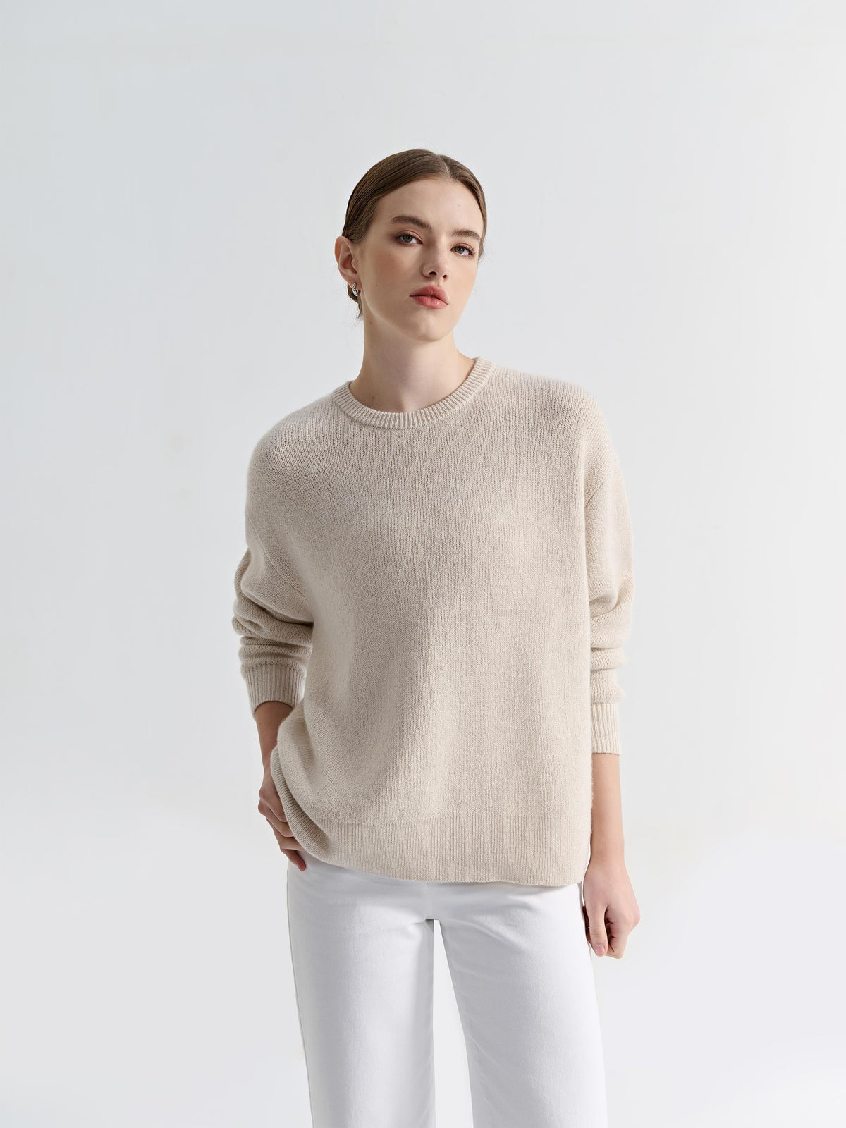 RELAX OVERSIZED CASHMERE SWEATER