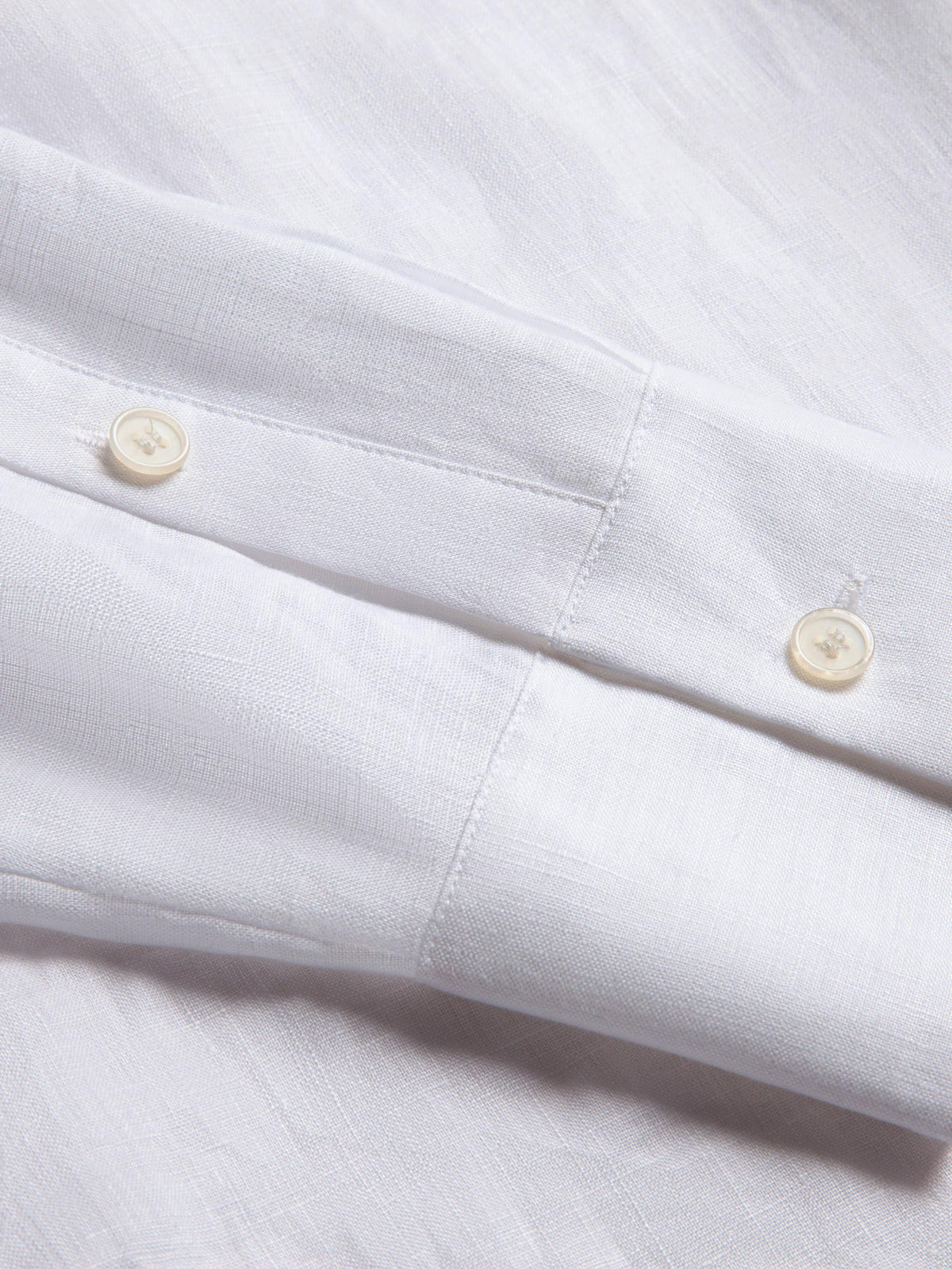 LONG SLEEVEN LINEN SHIRT W/ RELAXED SHOULDER