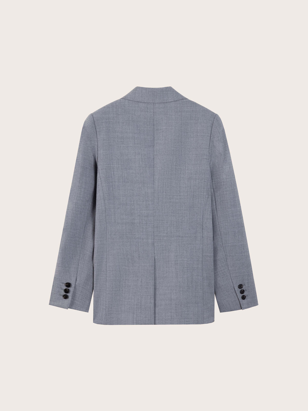 DOUBLE BREASTED WOOL BLAZER