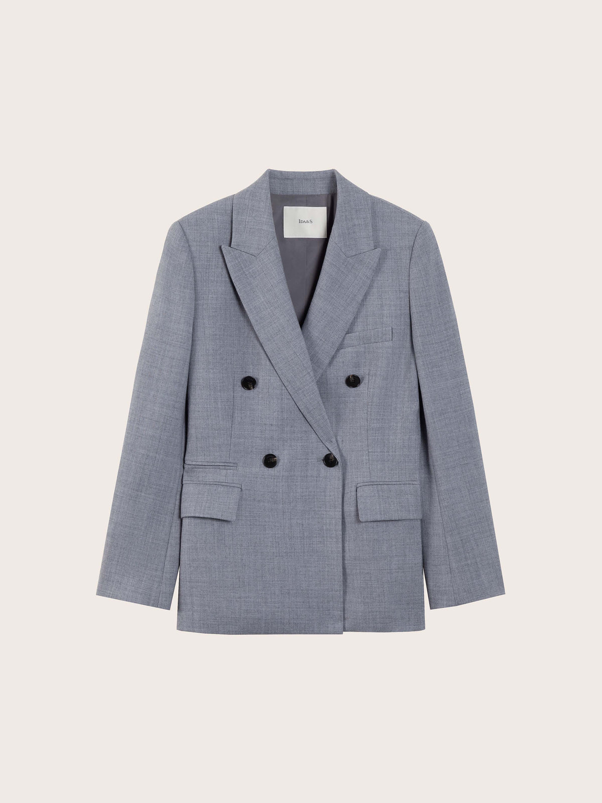 DOUBLE BREASTED WOOL BLAZER