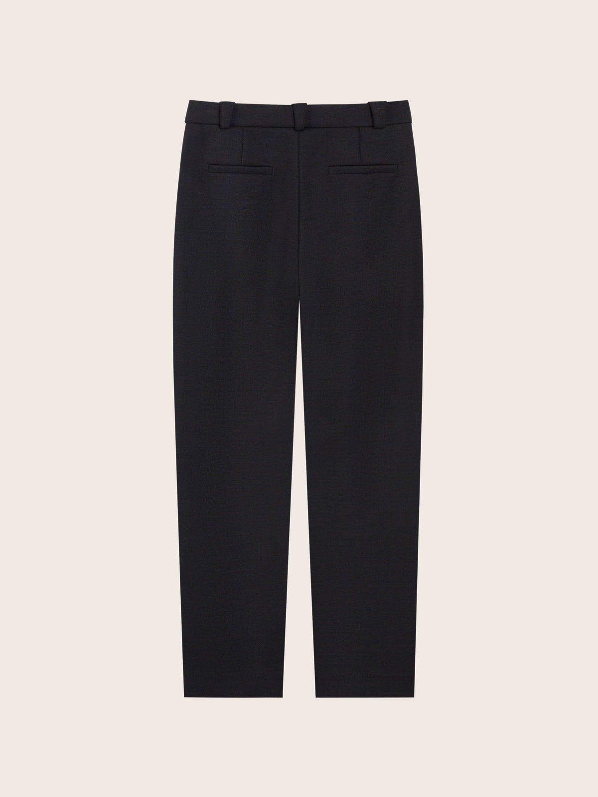 MID WAIST STRAIGHT LEG SUIT PANTS