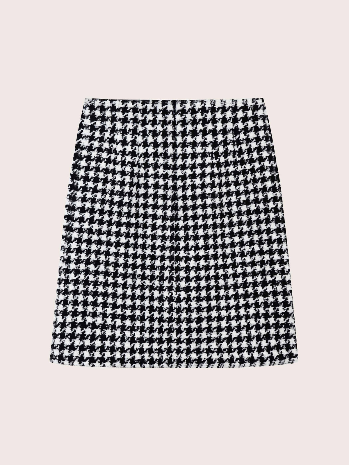 MID LENGTH GINGHAM SKIRT