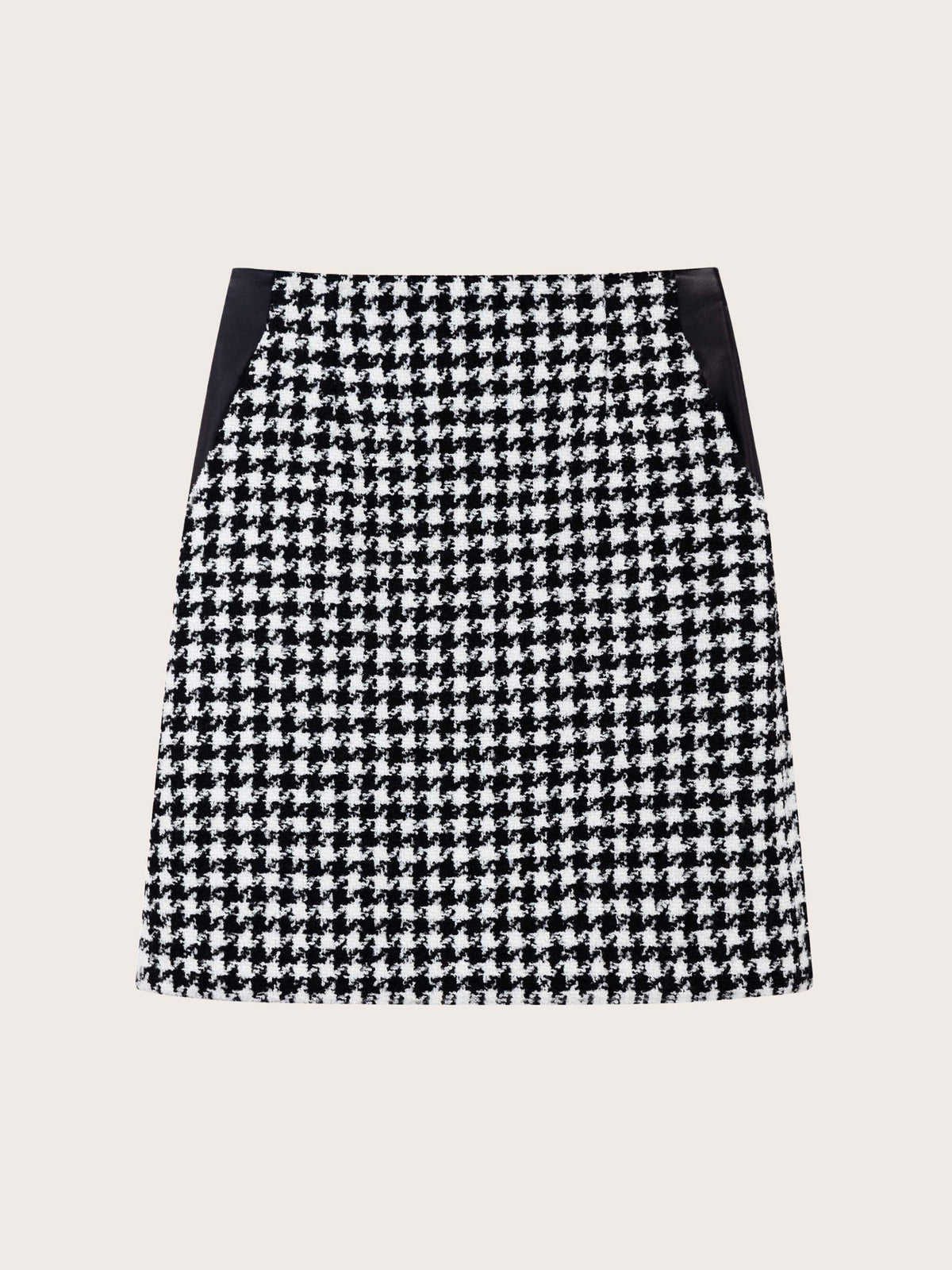 MID LENGTH GINGHAM SKIRT